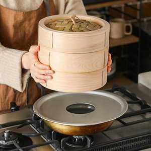 편백나무찜통 돔형찜기 딤섬 대나무 이유식 찜요리
