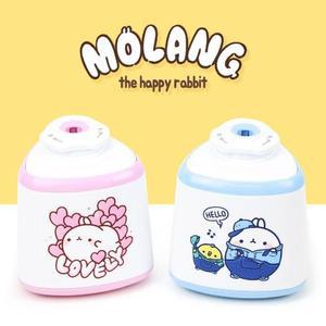 [OFM63R08]팝콘  몰랑 전동 연필깎이 미니 자동연필깍기