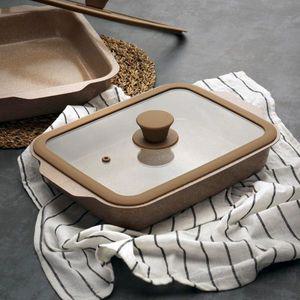 [퀸센스] 세라믹 코팅 직사각 전골 냄비 26cm 인덕션 겸용[34083662]