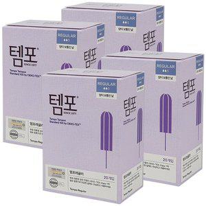 [템포]뉴 템포 레귤러 20p 4개 gx