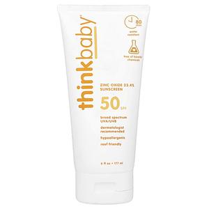 띵크 베이비 산화 아연 유아 아기 선크림 SPF50 177ml