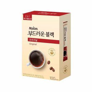 맥심 부드러운 블랙 오리지날 100T 인스턴트커피 맥심커피 맥심블랙 맥심부드러운블랙