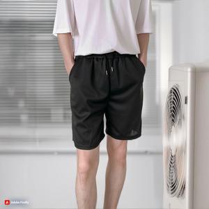 남자 여름 매쉬 쿨 5부 반바지 쿨 트레이닝 여름 남자 5부 반바지 냉장고 밴딩 매쉬 남성