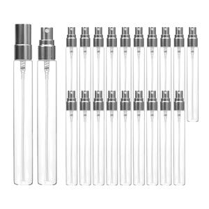 향수용기 실버 투명 스프레이 공병 10ml 20개 알루미늄뚜껑