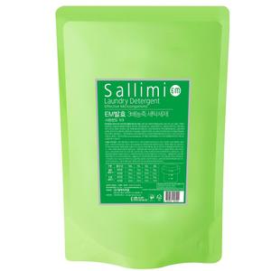 EM 살리미 3배 고농축 유아용 발효 섬유 세탁세제 리필용 800ml