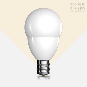 [XBGI18J5]장수램프 LED 미니 크립톤 5W 전구색 E17