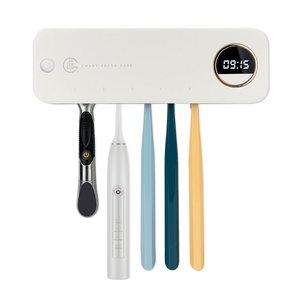 크리썸 가정용 무선 UV USB 충전식 벽걸이 건조기 소독기 칫솔살균기