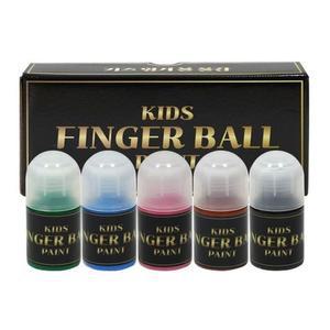 [XBI6JLNN]미술놀이 핑거 볼 물감 패셔너리 세트 30ml x