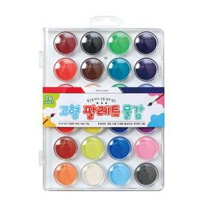 [XBI63902]모닝글로리 고형 팔레트물감 24색 미술놀이