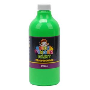 [XBI6K01K]미술놀이 핑거페인트 형광색 1000ml 낱색 물감