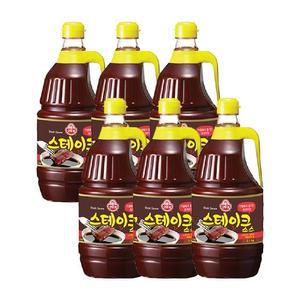 [XBIJ4243_47]스테이크소스 2 1KG 6개 스테이크용소스
