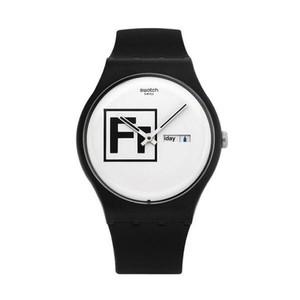 스와치 스와치 손목 시계 남성 러버 FRITZ SUOB722