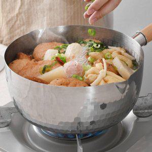 [키친아트] 함마톤 인덕션 스텐냄비 찌개 편수냄비 22cm