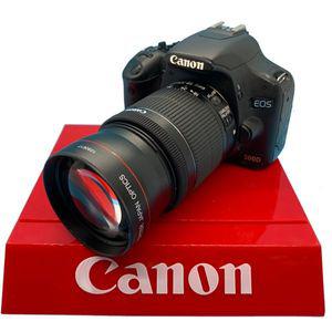 [관부가세포함] 18-55mm 렌즈가 장착된 캐논 Canon EOS 80D DSLR 카메라용 광학 HD 망원
