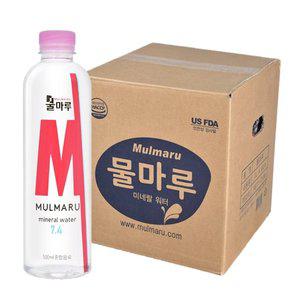 물마루 미네랄 워터 고급형 500ml 20개 - 약알칼리수 약수