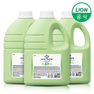 [라이온]아이깨끗해 핸드워시 대용량 청포도 2.45L 3개