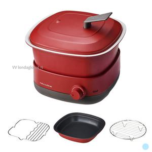 레꼴뜨 멀티쿠커 분리형 라면포트 전기 레드 1.3L