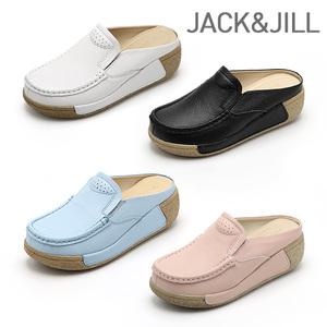 잭앤질 소가죽 슬립온 뮬(JA2160)