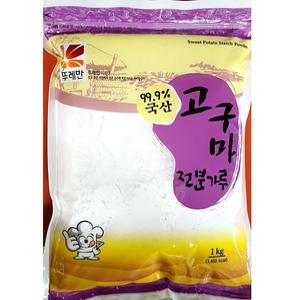 가루 고구마전분 고구마가루 전분 100프로 뚜레반 1K 고구마가 밀가루