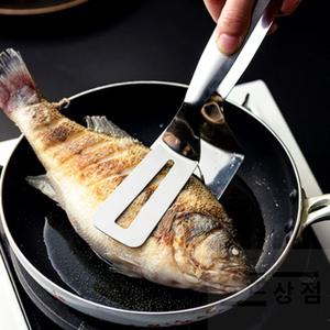 생선 더블 뒤집개 고기 스테이크 김치전