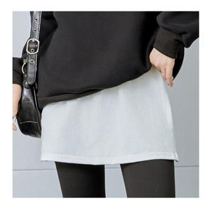 [오노마] ONM 허리밴딩 페이크 레이어드 티 스커트 USC-0085
