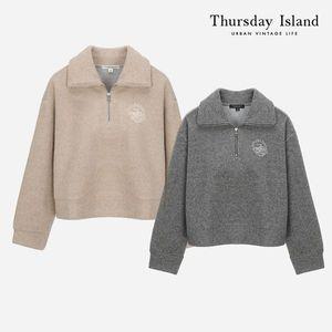 [써스데이아일랜드]카라넥 스웨트셔츠 T228MST233W _P370079015