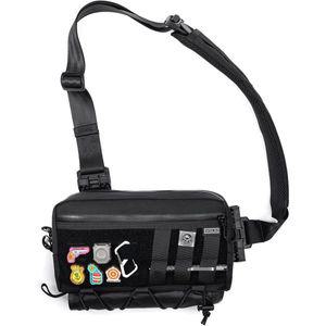 TACTICAL GEEK 캐시 L3 EDC 체스트 슬링백 경량 어깨 데이팩 CORDURA 나일론 전술백