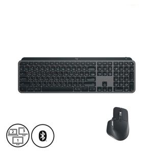 키스킨+사은품증정 로지텍 한글각인 무선키보드+마우스 MX Keys S + MX MASTER 3S 그래파이트