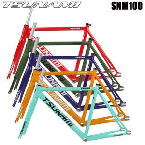 트랙보드 TSUNAMI SNM100 자전거 프레임 고정 기어 캐리어 키트 49cm 52cm 55cm 58cm 알루미늄 레이스 트랙 멀티 컬러 옵션