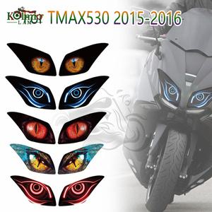 오토바이 헤드라이트 프로텍터 스티커 야마하 2015 - 2016 TMAX530 T-MAX 530 액세서리 TMAX 530 데칼