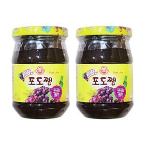 오뚜기 포도쨈 300g 2개 잼 토스트 식빵