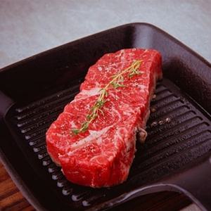 1등급 국내산 육우 소고기 채끝살 스테이크 300g