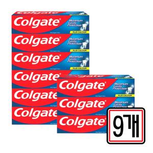 콜게이트 케비티프로텍션 레귤러 치약 250g x 9개 구강 잇몸 구취 케어 좋은 상쾌한 TOOTHPASTE 입냄새제거