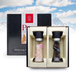 히말라야 솔트&후추 그라인더 2종 세트 180g+80g 답례품