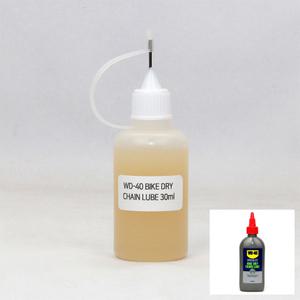 WD40 건식 체인 오일 30ml 자전거 윤활유