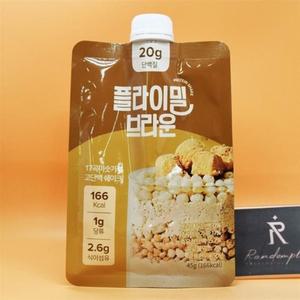 플라이밀 단백질쉐이크 브라운 곡물맛 45g 도메가능