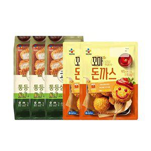 [CJ제일제당][T]고메 통등심돈카츠 450g x3개+꼬마돈카츠 400g x2개