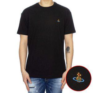 [비비안웨스트우드][명품] 비비안 웨스트우드 25SS ORB 로고 클래식 티셔츠 3G010013 J001M N401
