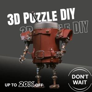 479PCS 조립 금속 모델 펜 홀더 버킷 생일 3D 퍼즐 학교 개업 추수 감사절 선물 DIY 수제