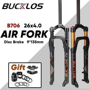 자전거 포크 프레임 기어 바퀴 사이클 MTB 경량 마운트 쇼바 BUCKLOS 팻 바이크 포크, 산악 자전거 에어 서