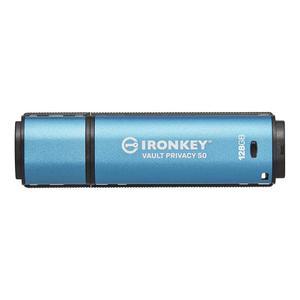 킹스턴 언키 볼트 프라이버시 50 암호화 USB 128GB IKVP50/128GB
