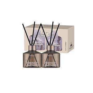 쿤달 시그니처 퍼퓸 디퓨저 세트 프렌치라벤더 (본품, 200ml, 2개 + 섬유스틱, 10P)