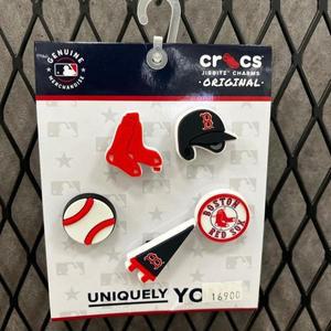 [크록스] HC02 보스턴 레드삭스 5팩 번들 BOSTON RED SOX JIBBITZ 5PCK BUNDLE 10012522 (S14024563)