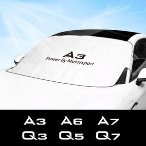 자동차 F3 A7 Q3 아우디 커버 Q5 파라솔 액세서리 B7 A1 C6 A4 8V B8 A6 차양 8L 앞 A5 A3 Q7 8R C7 8U B9 A8 8P 유리 FY