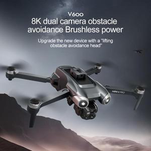 드론 용품 V600 Drone Mini 4 Pro Max  HD  카메라   포지셔닝 WIFI UAV GPS Quadcopter Dji Mavic Air2