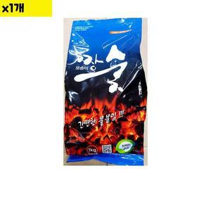 [RGM48Q99]짱숯 또순이 흑탄 1Kg 1개 식자재 업소 비품 숫