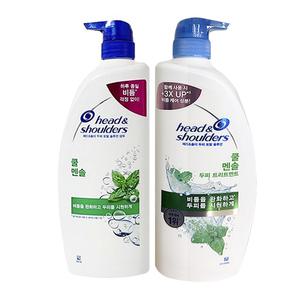 헤드앤숄더 쿨멘솔 샴푸850ml +두피트리트먼트 850ml 린스