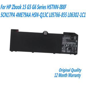 HP Zbook 15 G5 G6 시리즈 HSTNN-IB8F 5CN17PA 4ME79AA HSN-Q13C L05766-855 L06302-1C1 용 새 VX04XL 15.4