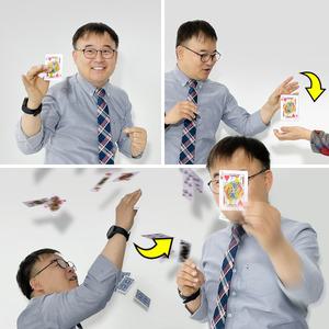 제이엘매직 플래시포커 (카드문양랜덤) 카드알아맞히기 쉬운마술