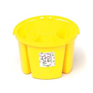 달리 물통 소 4칸/사각물통/물감물통/물감통/야외물통/미술용물통/달리물통/수채물통/그림물통/붓세척/사각